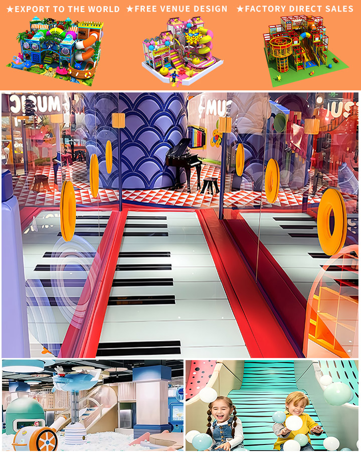 Ocean-Themed Indoor Playground Equipment for Toddlers and Tiaras