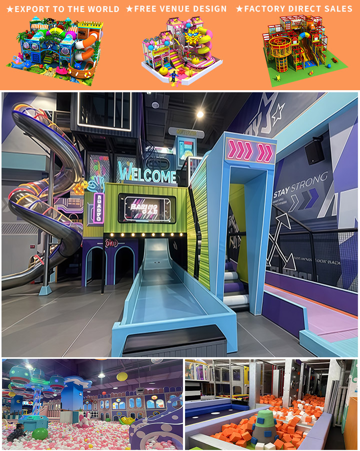 The New Commercial Candy Style Naughty Castle: Amusement Park Facilities and Small Soft Play Equipment for Indoor Playgrounds