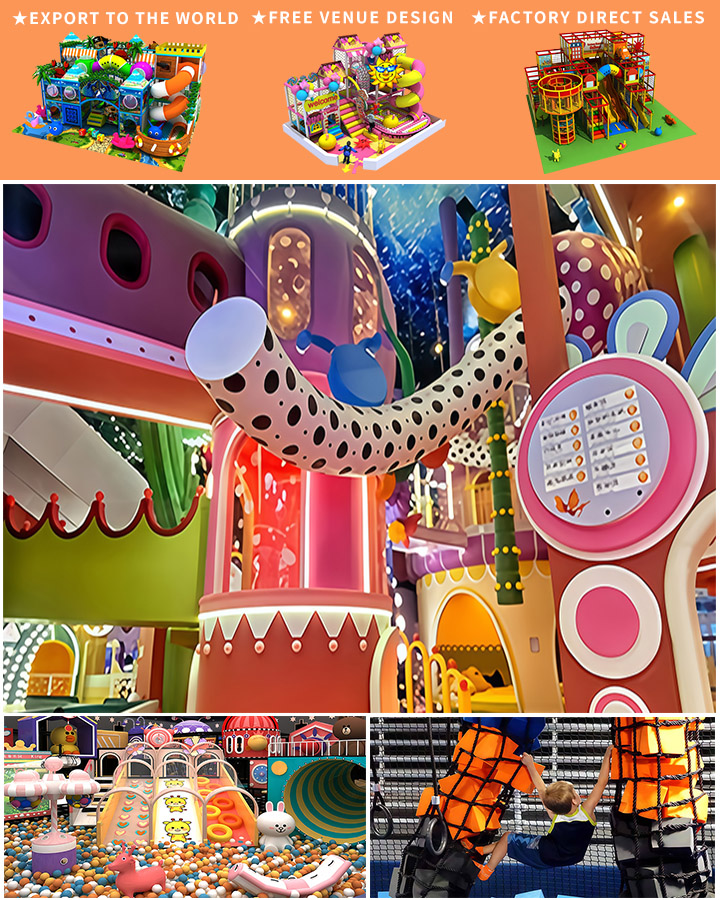 Affordable Ocean-Themed Indoor Playground for Kids’ Amusement Park
