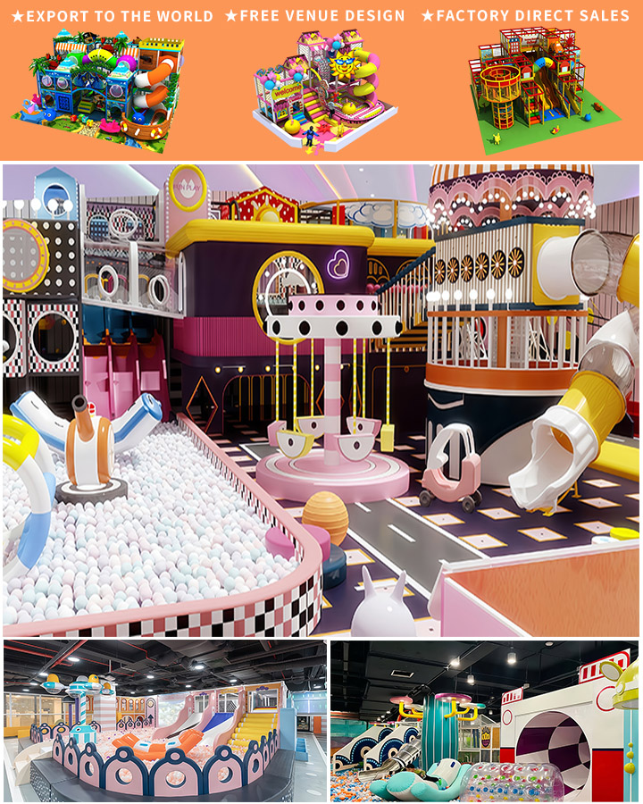Factory Supply Children Commercial Indoor Playground for Kids Space Theme