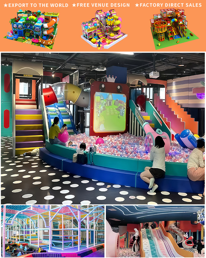 Exciting Indoor Playground Equipment for Kids at Amusement Parks