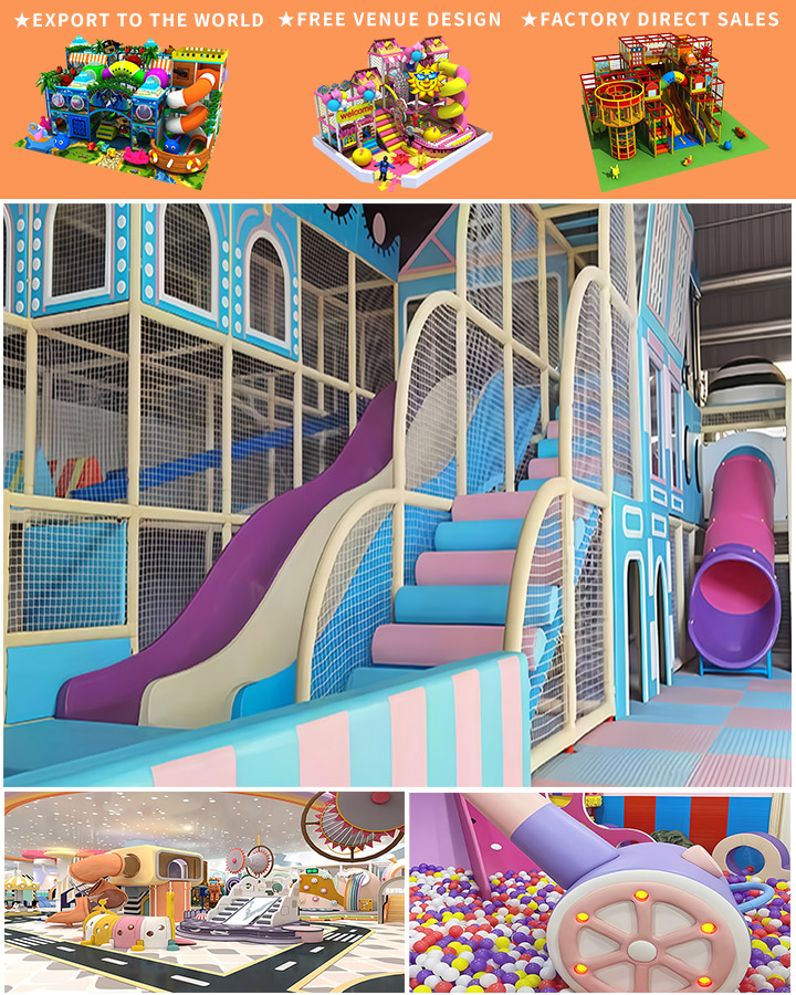 Indoor Playground Equipment for Kids: Naught Castle and Soft Play for Home, Shopping Malls, Amusement Parks, and Play Centers