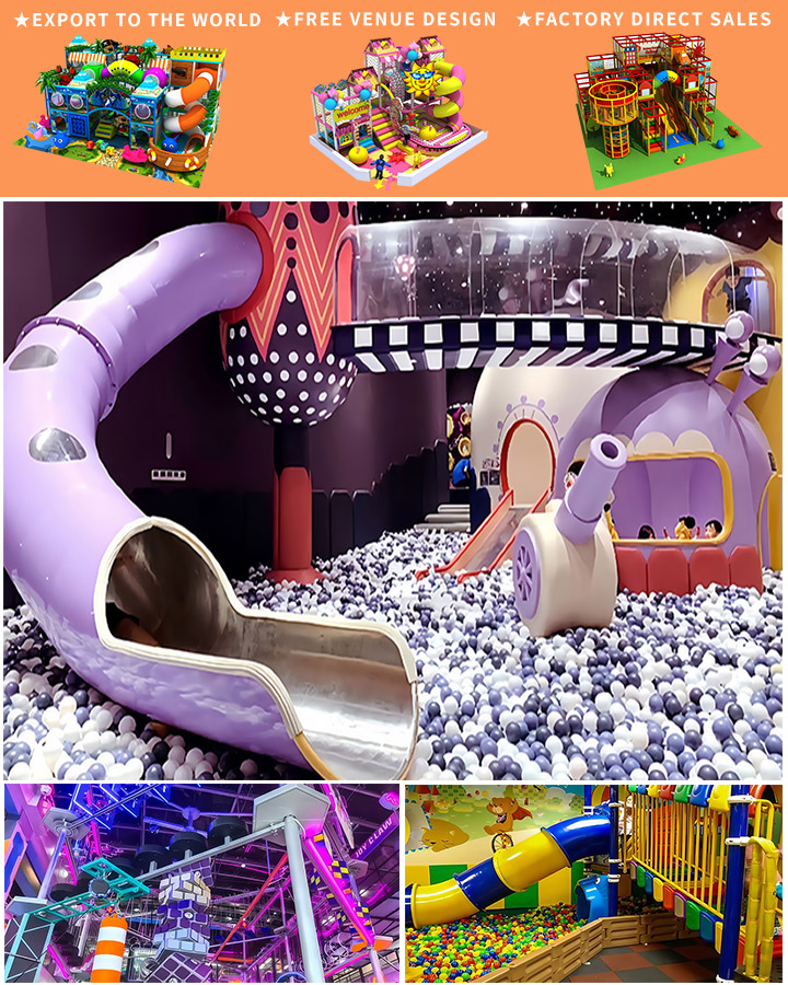 High-End Customizable Indoor Playground Equipment: Novel Small Commercial Soft Play Area for Children’s Amusement Parks