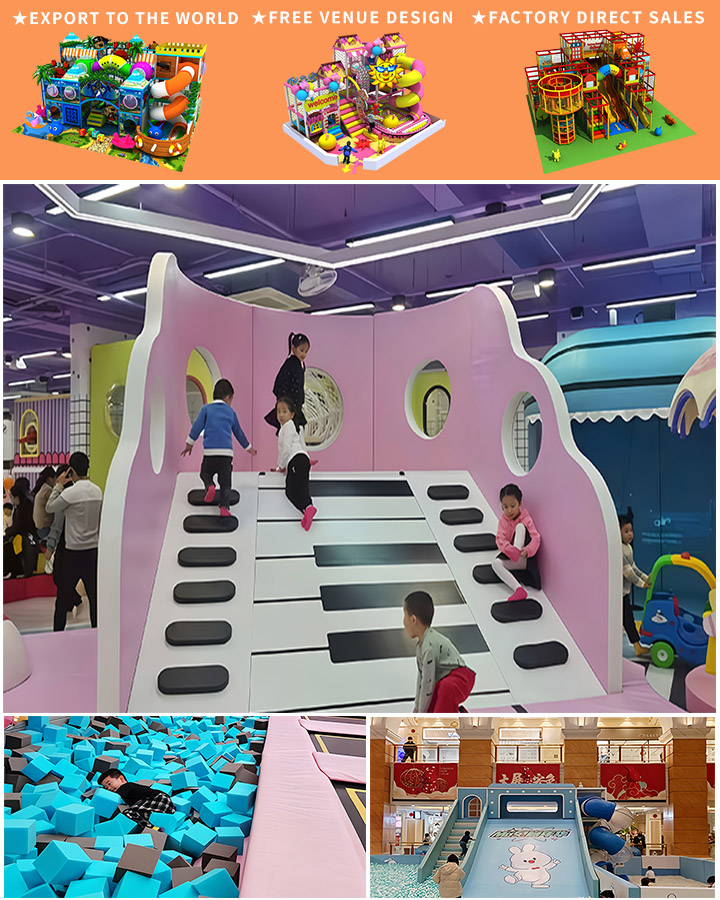 Family Fun Indoor Playground With Inflatable Castle, Ball Pit, Balls, and Soft Play