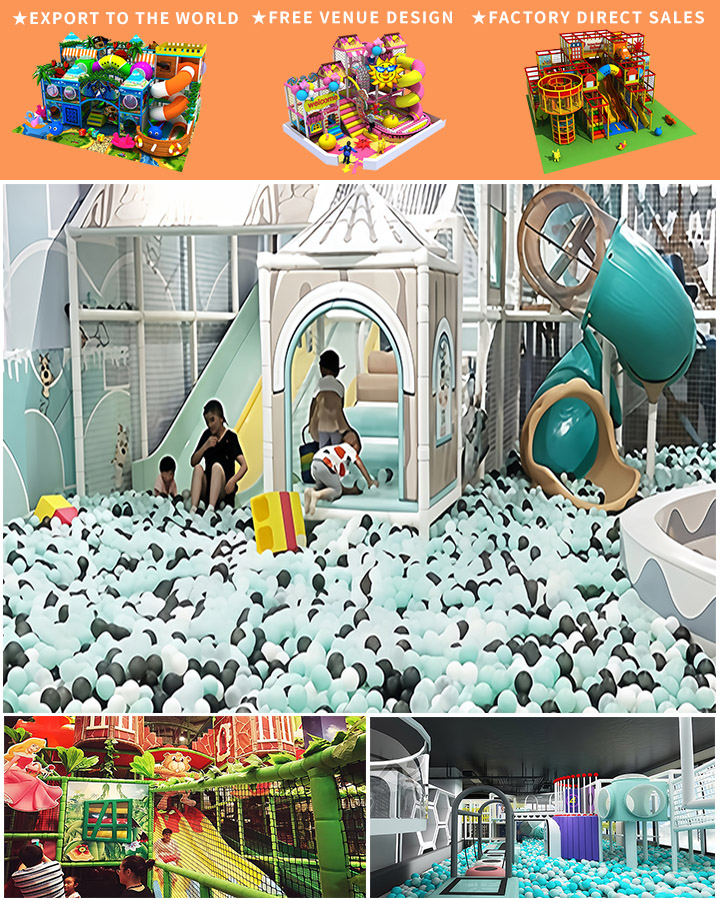 Ocean-Themed Indoor Playground Equipment for Toddlers and Tiaras
