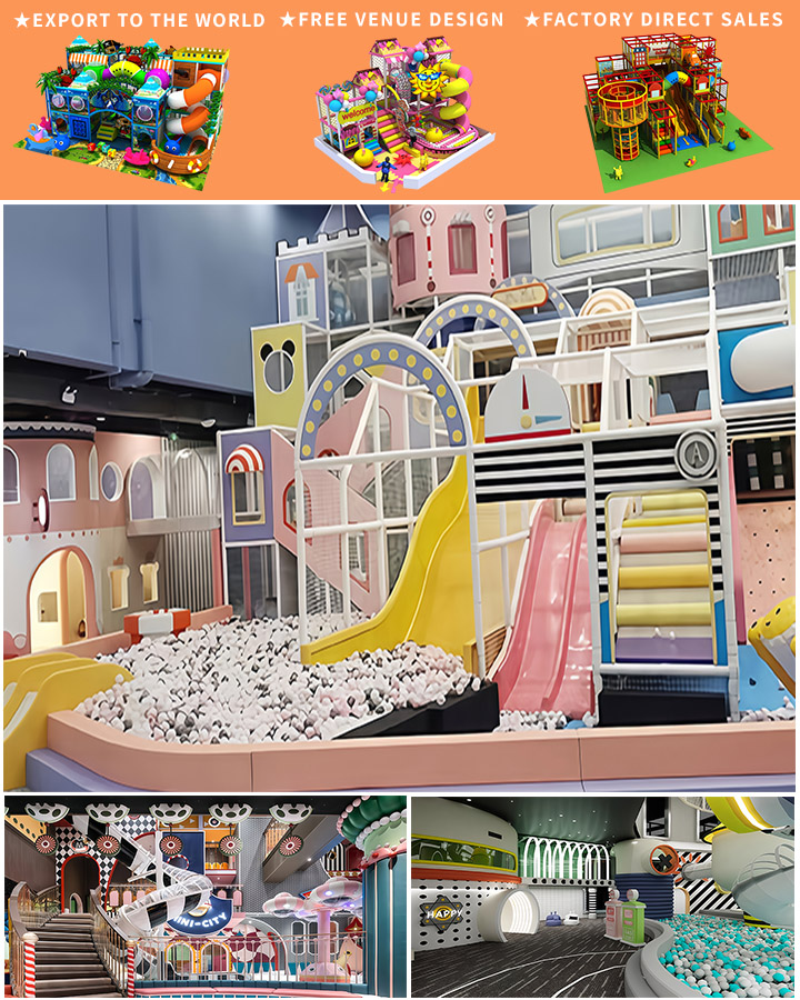 Children’s Indoor Playground Equipment for Mini Game Play Area