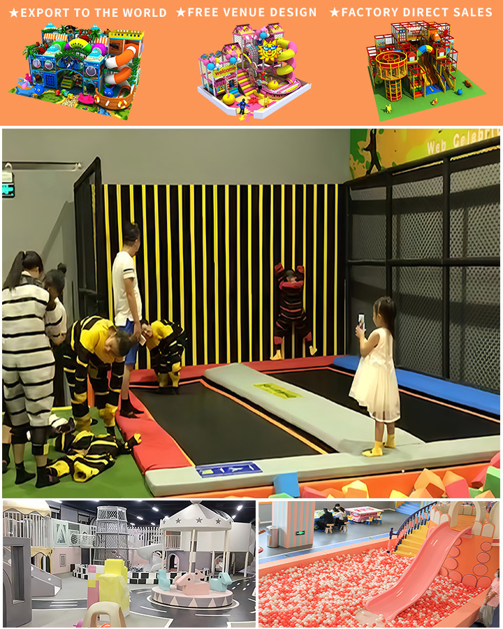 Customized Ocean-Themed Professional Trampoline Park: A Delight for Kids