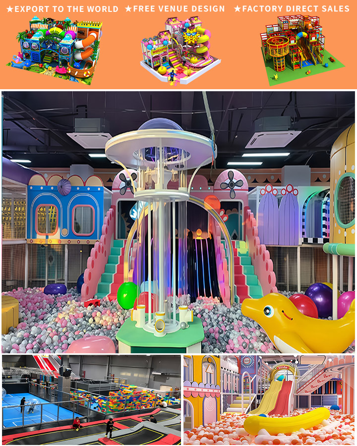 Supplier Direct Sale Commercial Equipment for Kids Indoor Playground in Shopping Malls and Restaurants