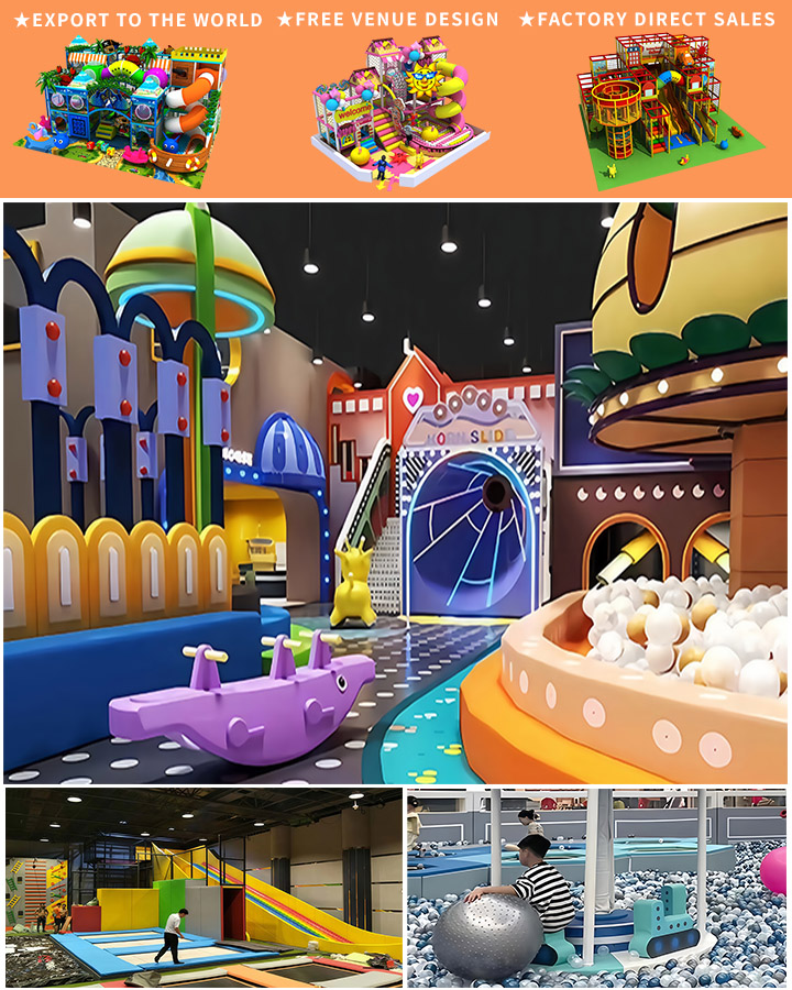 Popular and Funny Large Jungle Theme Children’s Indoor Playground Equipment for Sale