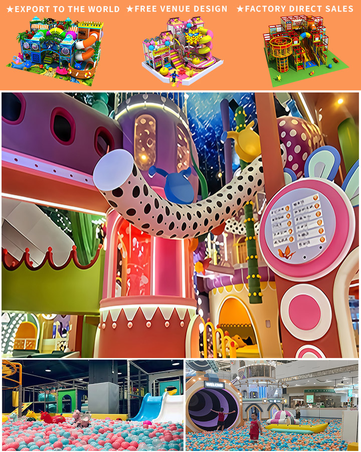 Exciting Indoor Amusement Park Equipment for Kids’ Play Areas