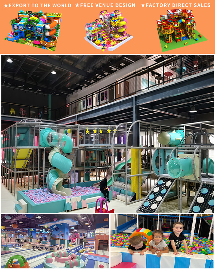 Domerry New Design: Customized Soft Play Trampoline Park
