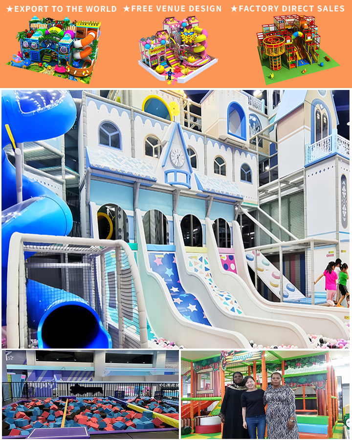 Manufacturer Direct Sell Indoor Playground Slide Area for Kids