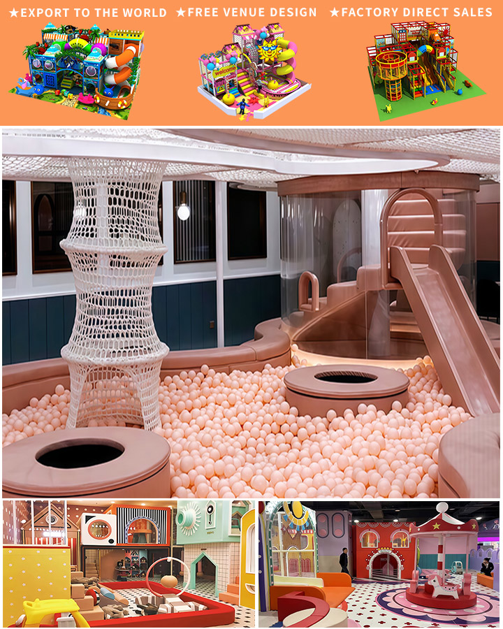 Exciting Indoor Soft Play Sets for Family Entertainment Centers
