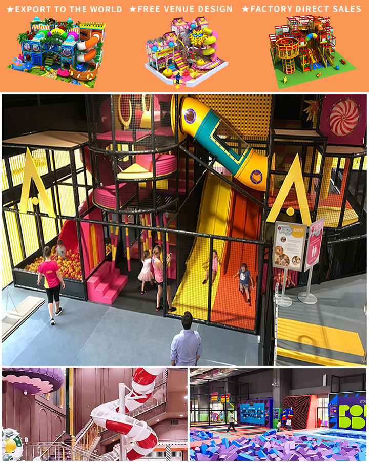 Celebrate All Hallows’ Day with Red and Black Indoor Playground Equipment