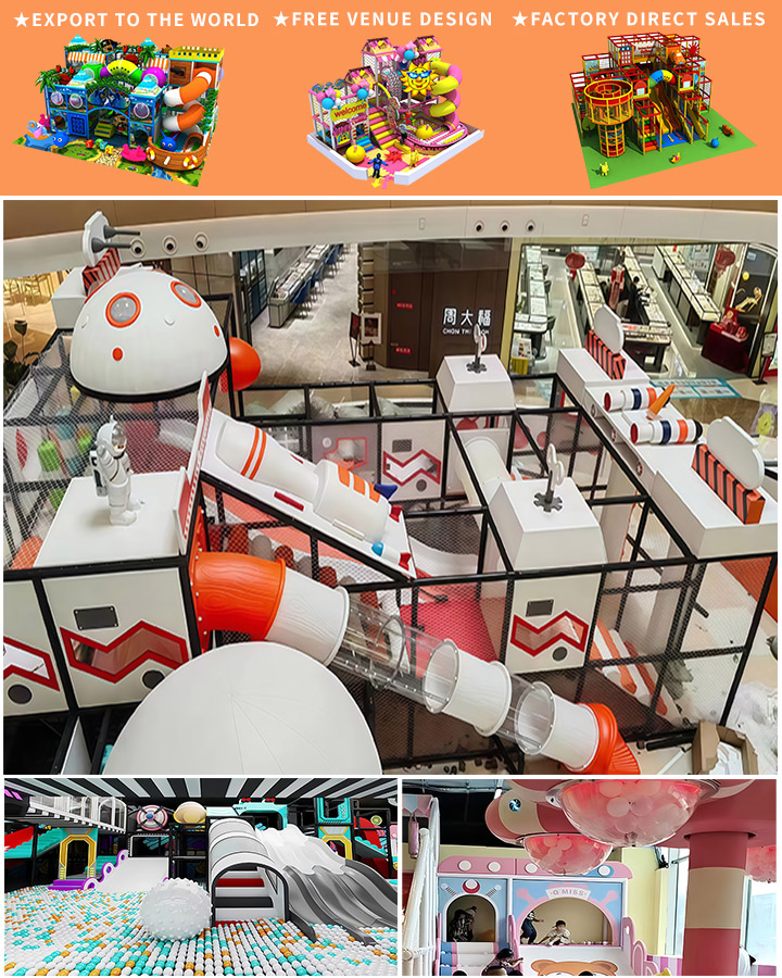 Commercial Indoor Playground Equipment for Children - Kids’ Interior Play Park (Parque Infantil Interior)