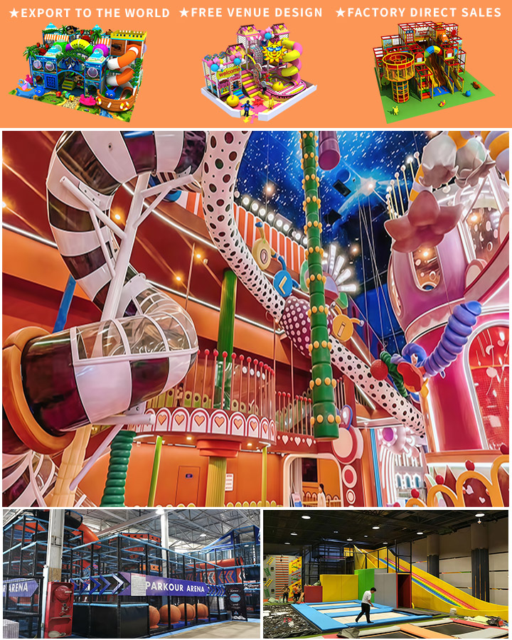 High Quality Customized Amusement Game Park for Kids - Soft Play Indoor Playground Equipment