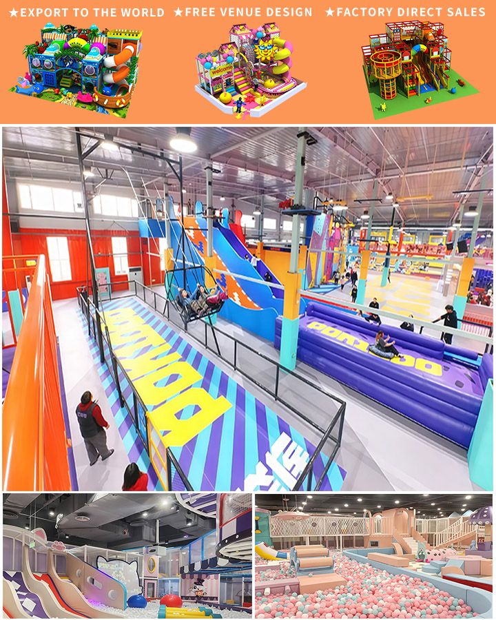Factory-Supplied Plastic Playground Equipment: Safe Outdoor Slides and Swings for Kids Fun